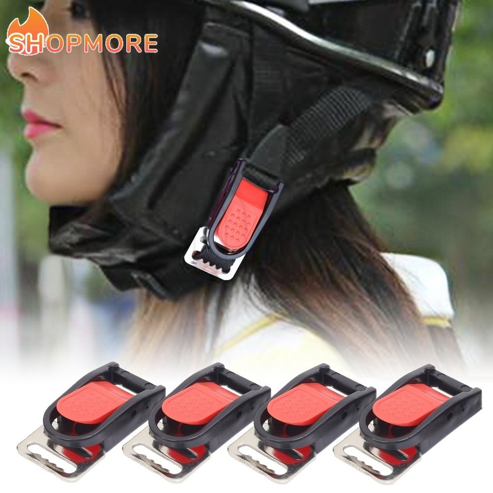 Marvelous คลิปหัวเข็มขัดพลาสติก เชื่อมต่อหมวกกันน็อค สาหรับรถจักรยานยนต์ไฟฟ้า