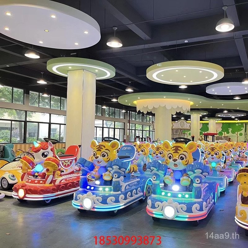 รถไฟชมวิวไฟฟ้าไร้รางสำหรับเด็กในสวนสาธารณะ Mall Square อุปกรณ์สนุกสนานกลางแจ้งขนาดใหญ่ที่สามารถขี่ได้