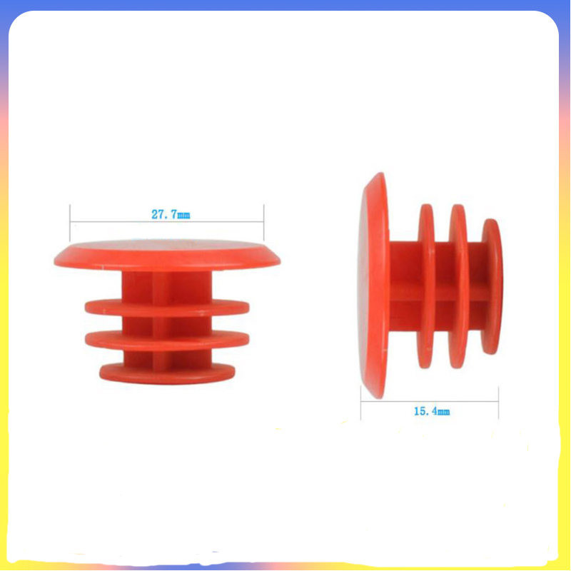 1pcs ปลั๊กปลายแฮนด์จักรยาน ป้องกันความเสียหาย เหมาะสำหรับแฮนด์ขนาด22มม รองรับจักรยานทุกประเภท ทนทาน Lightweight High Quality