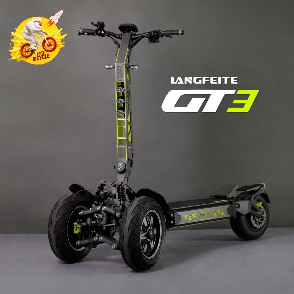 สกู๊ตเตอร์ไฟฟ้าจากเยอรมันนี LANGFEITE รุ่น GT3 สามล้อ ปี 2025 ที่แรกในไทย คุณภาพยุโรป เกรดพรีเมี่ยม มอเตอร์แรงมาก