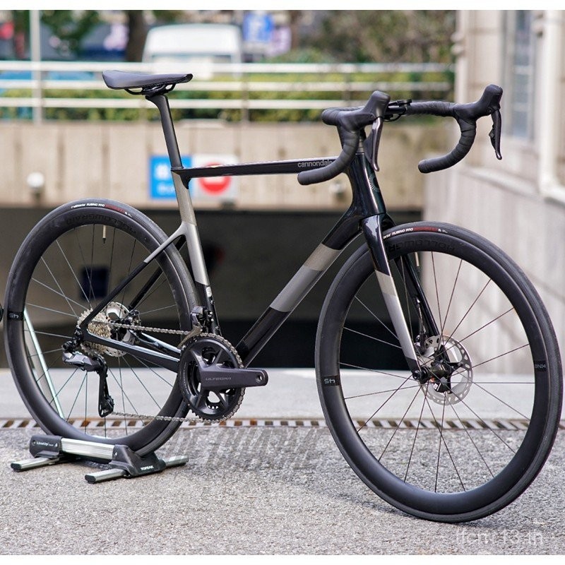 Cannon Dell Super Six Cannondale SuperSix Ult Di2 ดิสก์เบรกคาร์บอนไฟเบอร์จักรยานเสือหมอบ