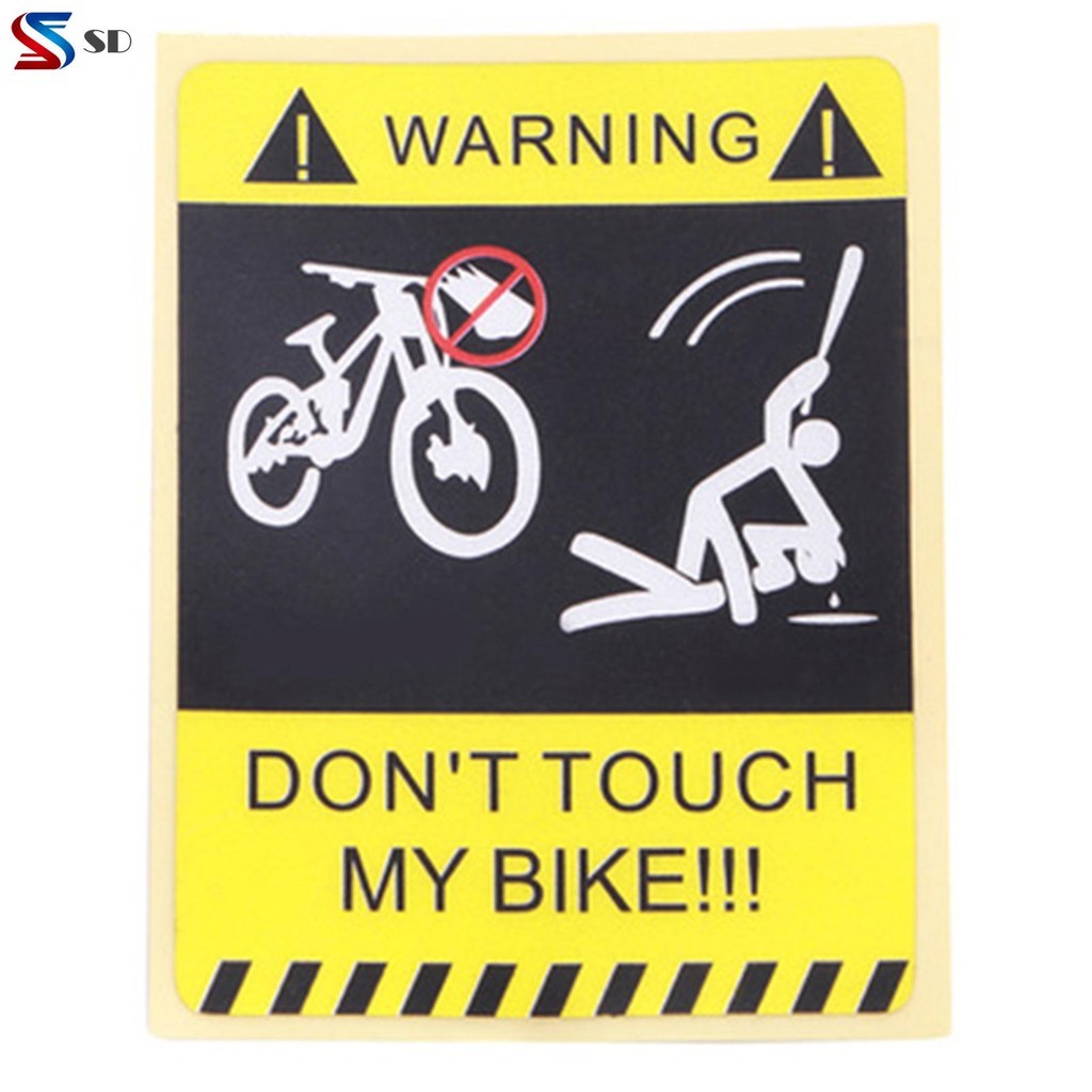 สติกเกอร์จักรยานสะท้อนแสง ป้องกันการสัมผัส ตกแต่งและเตือนกลางคืน สำหรับจักรยานและสกู๊ตเตอร์ เพิ่มความปลอดภัย