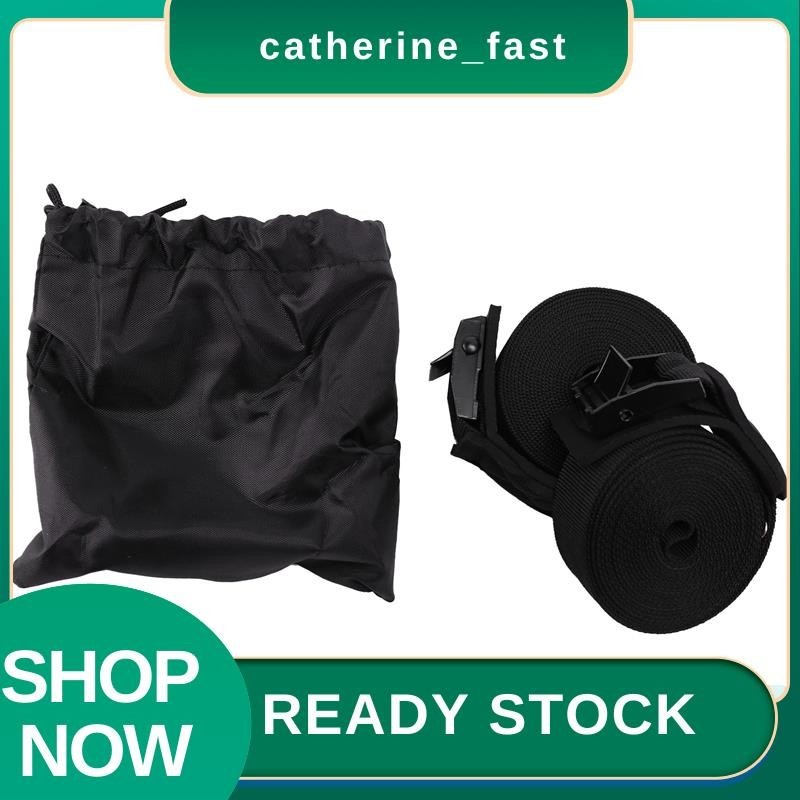 In Stock 2 PCS 3Mx25cm Lashing Tie สำหรับกระดานโต้คลื่นและKayak สายรัดหลังคาเข็มขัดCam Buckle