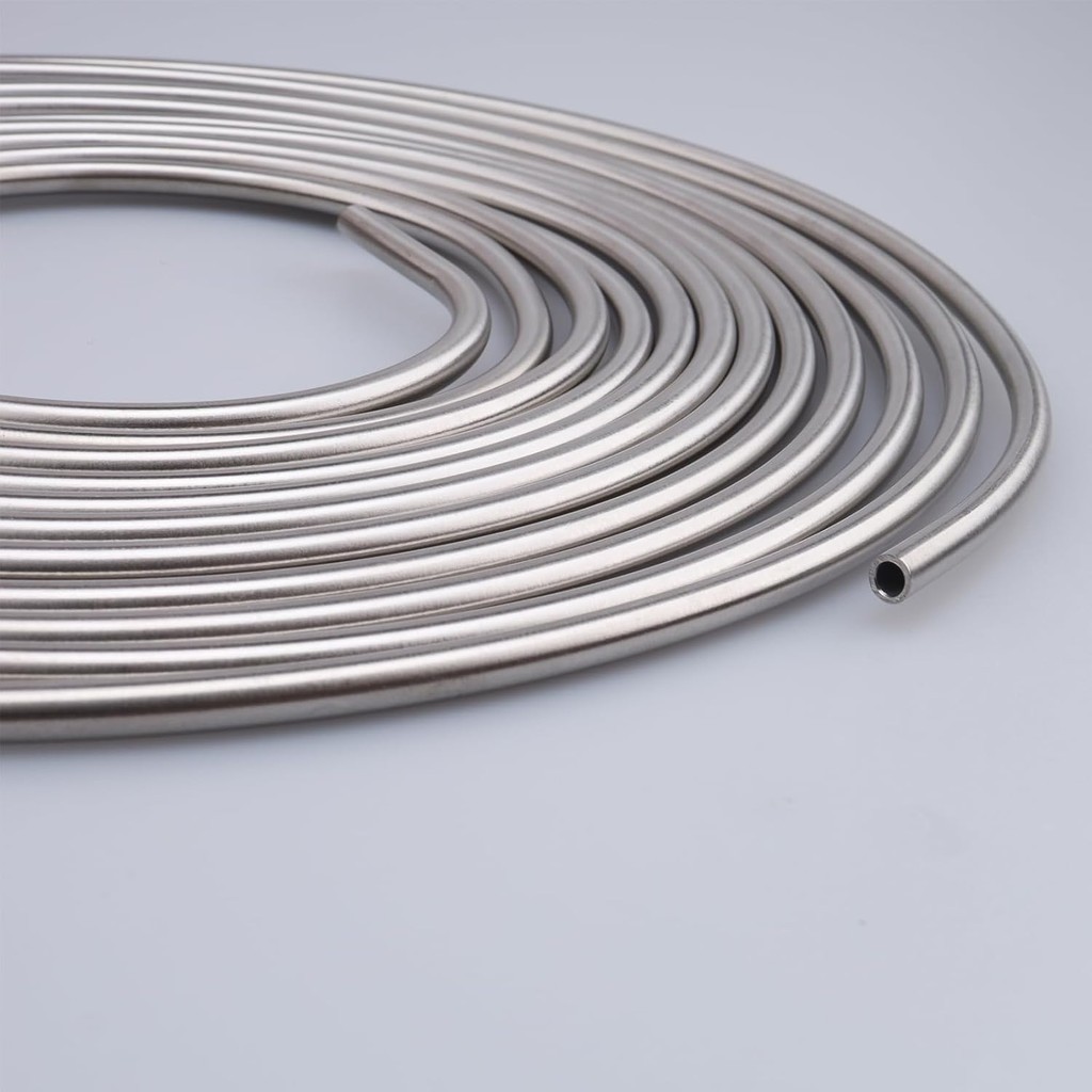 ท่อเบรกสแตนเลสขนาด 316 ท่อแข็ง 16 ฟุต คอยล์ 2DM3