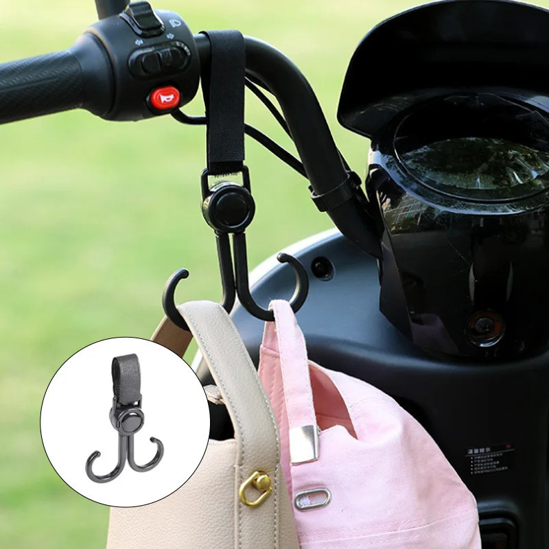 365selectedตะขอจักรยานไฟฟ้ารถเข็นเด็กแขวนผู้ถือรถเข็นรถเข็นออแกไนเซอร์สากลแขวนหัวเข็มขัด