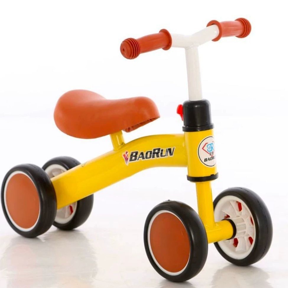 จักรยานทรงตัวสี่ล้อสำหรับเด็ก ช่วยพัฒนาการเดินและการเคลื่อนไหว
