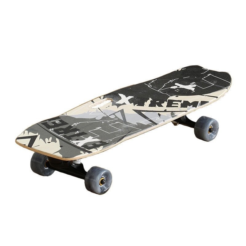 กระดานสเก็ต Ground Spring เทรนด์แห่งชาติ สำหรับผู้เริ่มต้น Bridge S8 ทนทานต่อการสึกหรอ กระดานโต้คลื่น กันน้ำ แปรงถนน 19TR