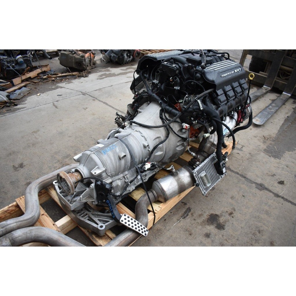 ใช้ได้กับ Dodge Hellcat SRT เครื่องยนต์ 64L V8 หัวสูบ ก้านสูบ เพลาข้อเหวี่ย ล้อฟลายวีล ชุดประกอบบล็อกสูบ