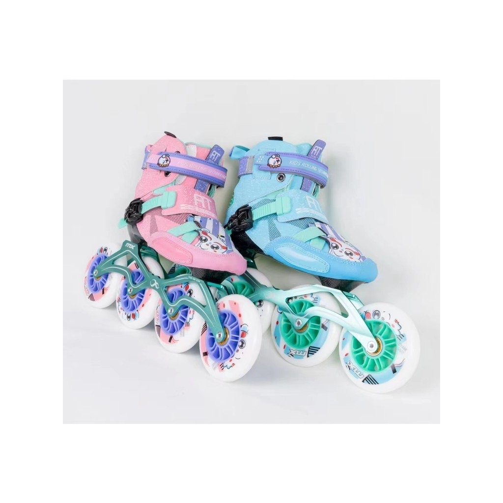 รองเท้าสเก็ตเด็ก MX คาร์บอนไฟเบอร์ โรลเลอร์สเก็ต RT Hummingbird รองเท้าสเก็ตน้ำแข็ง ระบายอากาศได้ น้ำหนักเบา คุณภาพสูง ทนทาน