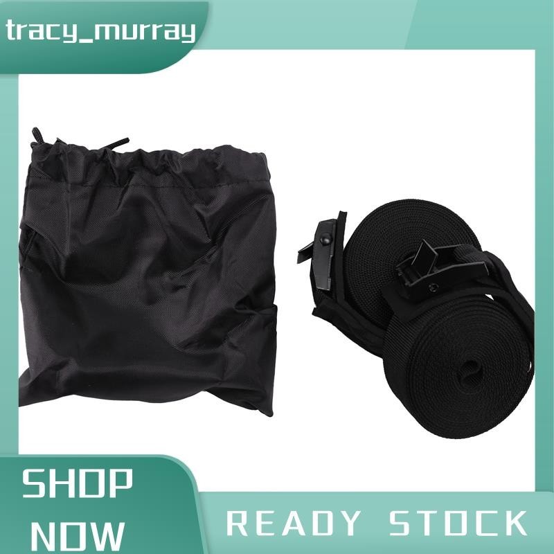 tracymurray 2PCS 3Mx25cm Lashing Tie กระดานโต้คลื่น Kayak แร็คหลังคา Cam Buckle Lashing Tie Down สายรัดรถรถบัสจักรยาน Rack เข็มขัด