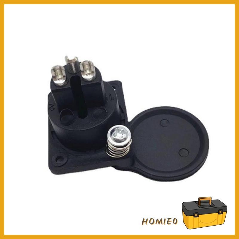 Homie0 Mobility แผงสกู๊ตเตอร์ Mount Port ติดตั้งง่าย 3 Pin Socket Connector ปลั๊กหญิงซ็อกเก็ตเปลี่ยน Part