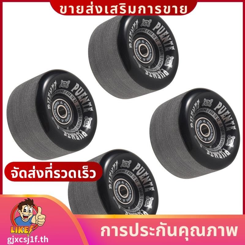 PUENTE 4 ชิ้นเซ็ตสเก็ตบอร์ดล้อ 70X42 มม7 นิ้วสเก็ตบอร์ด Longboard ล้อ Drift Board อุปกรณ์เสริมgjxcsj1fth