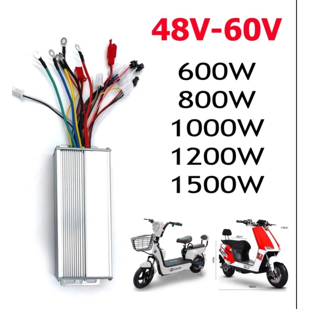 กล่องรถไฟฟ้า 4864V 600W 800W 1000W 1200W พร้อมคู่มือ