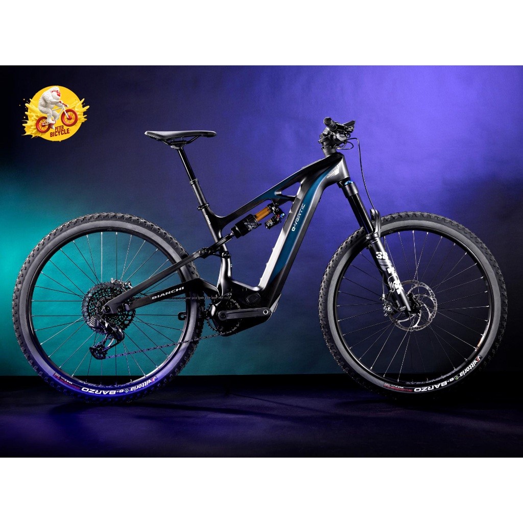 จักรยานไฟฟ้าเสือภูเขา FullSuspension ยี่ห้อ BIANCHI รุ่น EVertic FXType Pro 2025 รุ่นใหม่ล่าสุด มาพร้อมกับเทคโนโลยีสุ