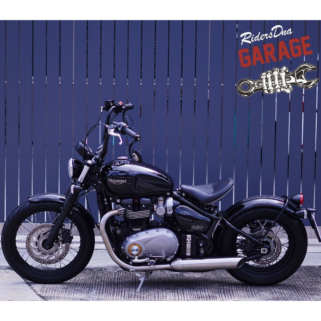 รถไทรอั้ม บอบเบอร์ Triumph Bobber T120 Vivid Black 2019