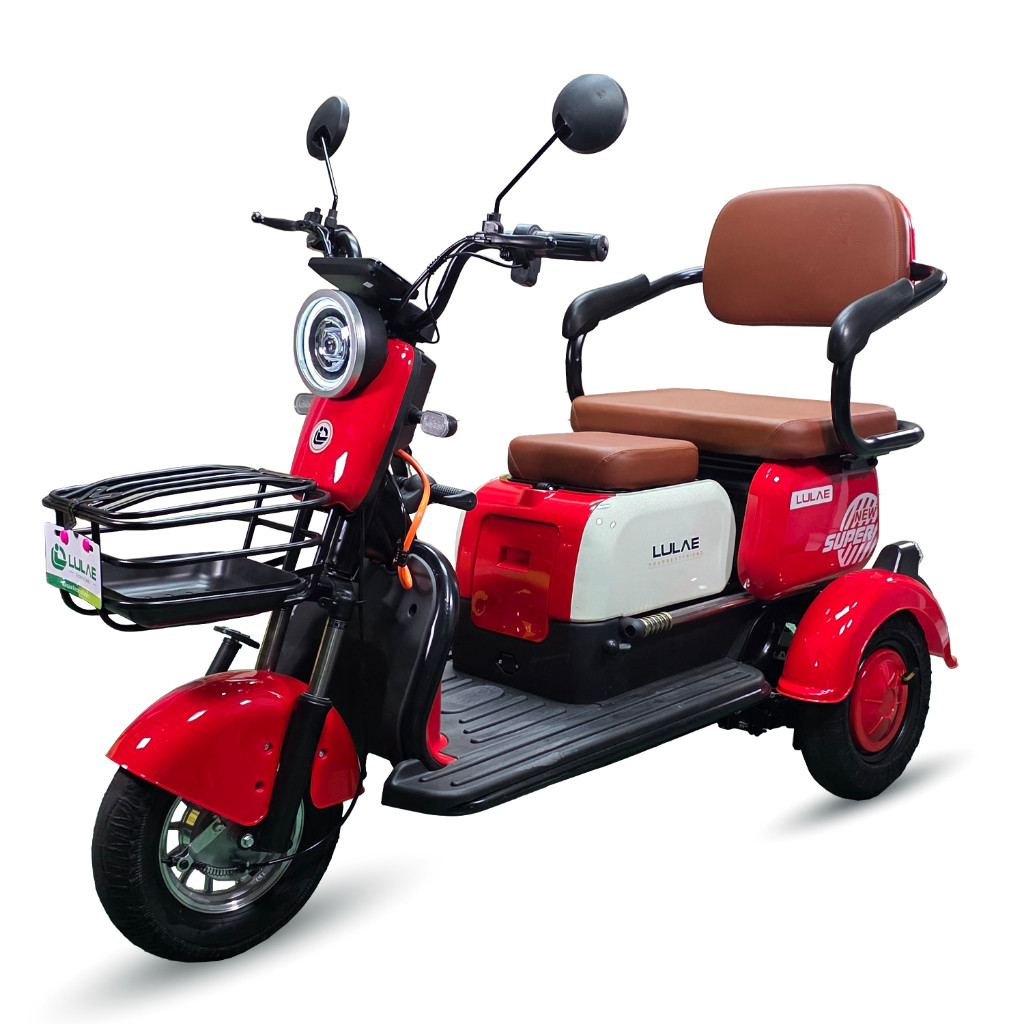 LULAE V10 สามล้อสำหรับผู้สูงวัย รถมอเตอร์ไซค์ไฟฟ้าสามล้อ electric rticycles