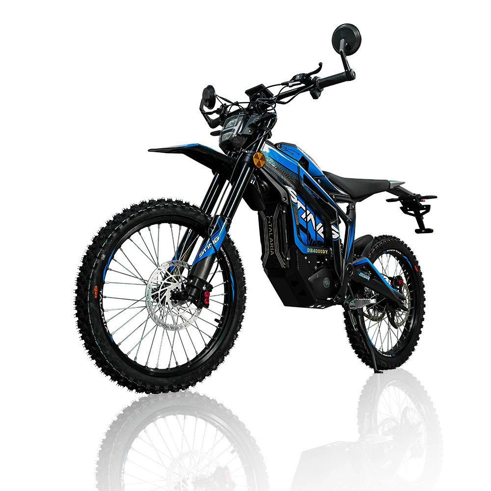 NEW สต็อก Talaria Sting R Middrive จักรยานไฟฟ้า Dirt Bike Hybrid Ebike Offroad รถจักรยานยนต์จักรยาน 45ah 85 กมชม 3