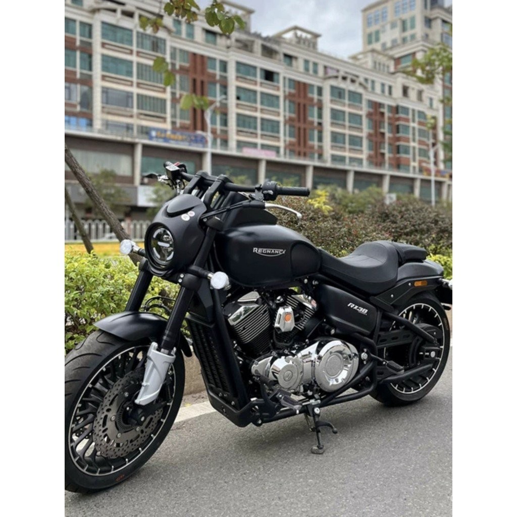 รับสมัคร Cardi RX7 Heavy Locomotive รับสมัคร Cardi RX3 Retro Cruise Prince Motorcycle National License พร้อมใช้งาน