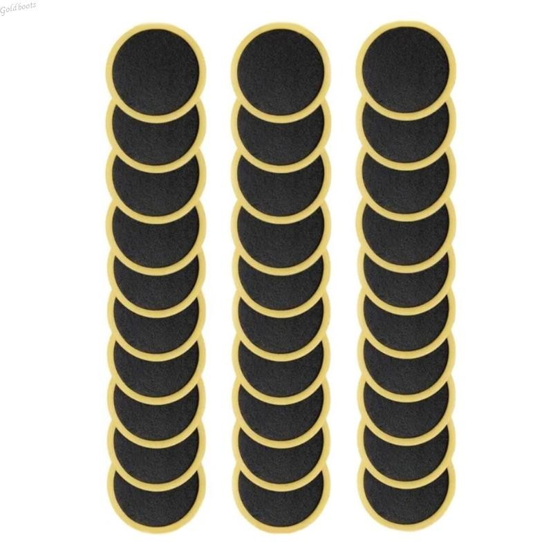 GB 30 ชิ้น จักรยานยางแพทช์ พกพา สำหรับ Tyre และหลอดเจาะ