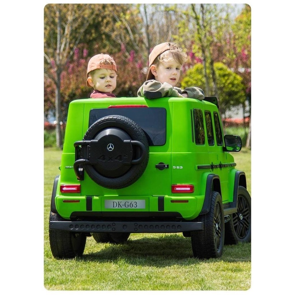 รถเด็กไฟฟ้า G63 MercedesBenz GClass ของแท้พร้อมรีโมท รถของเล่นสำหรับเด็กและทารก สามารถนั่งผู้ใหญ่ได้