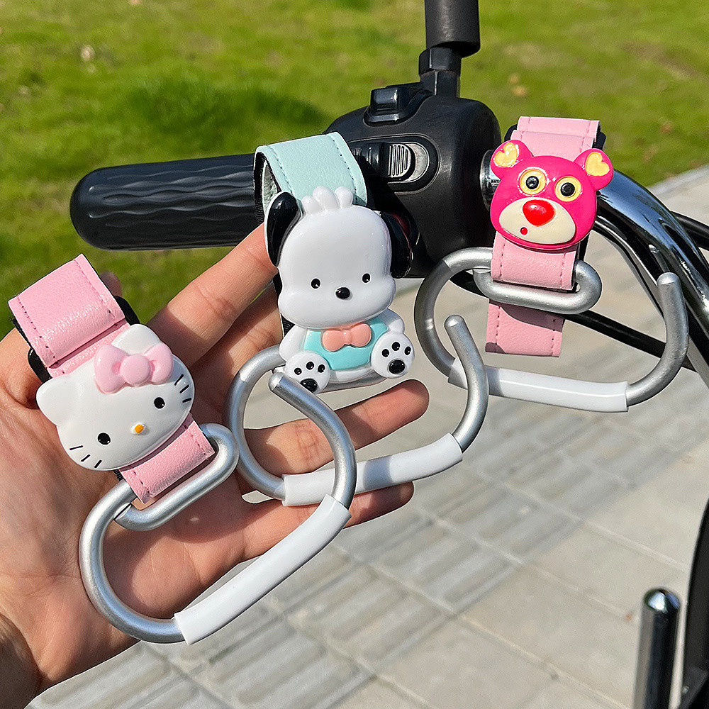ตะขอเกี่ยวหน้าจักรยานไฟฟ้าแบบคาราบิเนอร์ สะดวกสำหรับกระเป๋าและหมวกกันน็อค ตะขอตกแต่งที่แข็งแรง สิ่งของเก็บของน่ารัก สากล QOX6