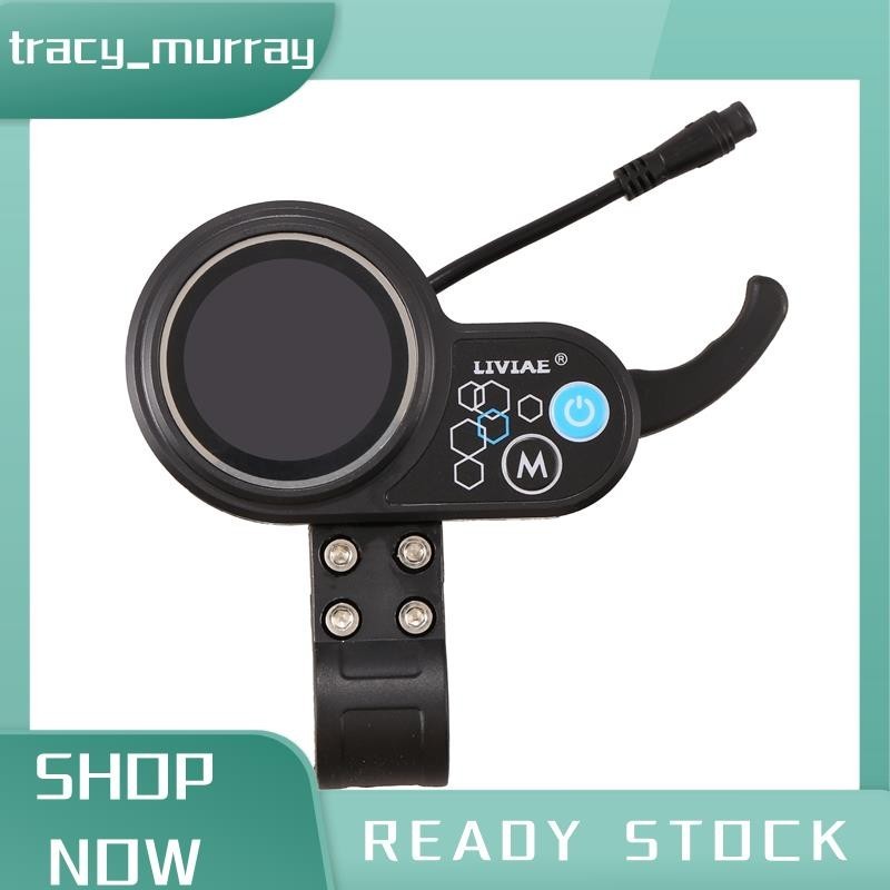 tracymurray 36v48v 350W มอเตอร์ Brushless Controller จอแสดงผล LCD คันเร่ง Thumb ไฟฟ้าจักรยานสกู๊ตเตอร์