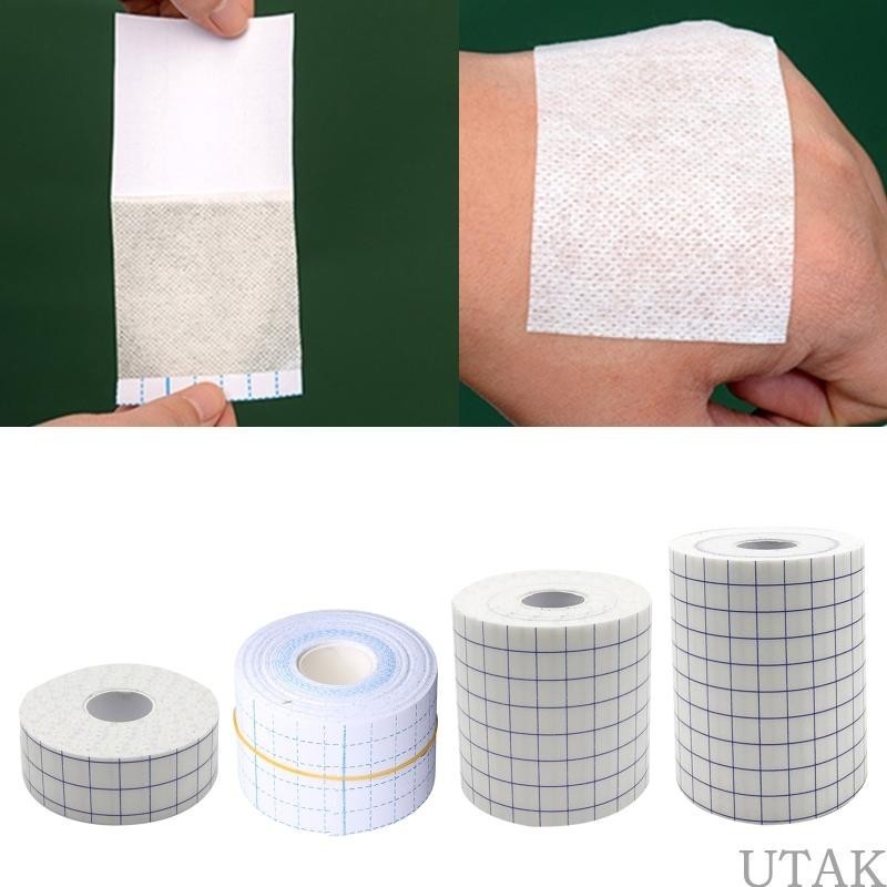 Utake เทปกาวไม ่ ทอทางการแพทย ์ ผ ้ าพันแผล Hypoallergenic Dressing Fixing เทป