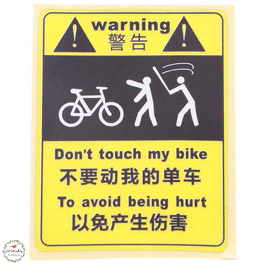 สติกเกอร์สะท้อนแสงสำหรับจักรยาน ตกแต่งและเพิ่มความปลอดภัยในตอนกลางคืน ใช้งานได้กับสกู๊ตเตอร์