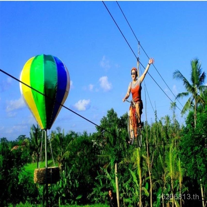 ชุดจักรยานกลางแจ้ง HighAerial ขนาดใหญ่ สไตล์ใหม่ อุปกรณ์สวนสนุกสำหรับ Influencer