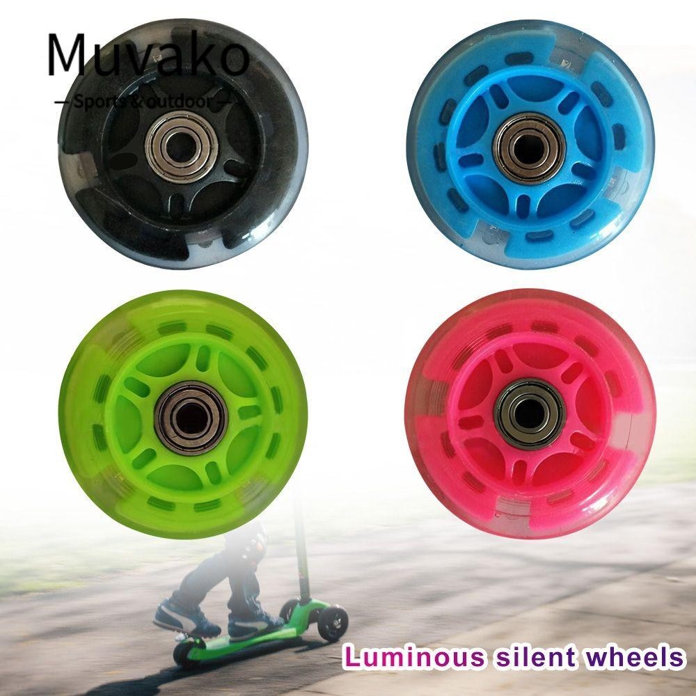 MUVAKO สกู๊ตเตอร์ล้อคุณภาพสูงของขวัญสาหรับเด็กล้อสเก็ต