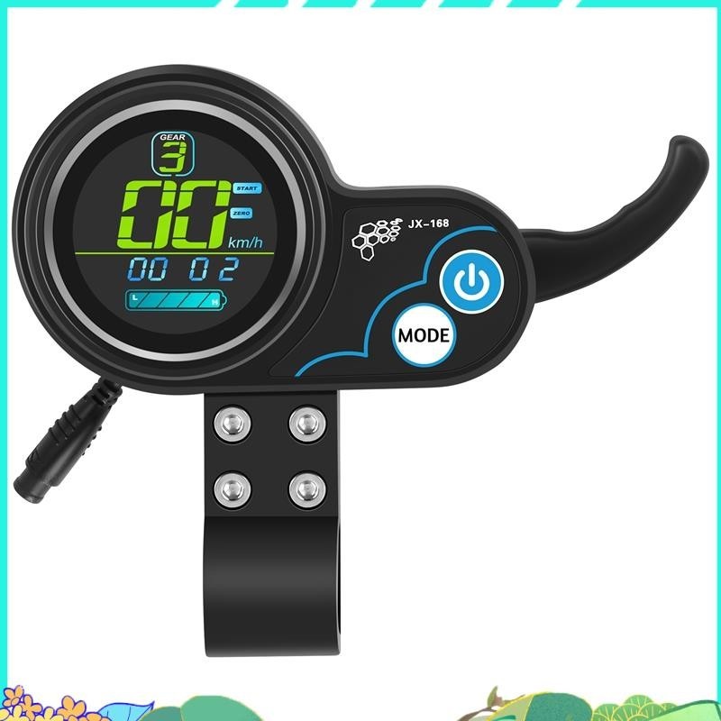 168เครื่องมือเร่งสกู๊ตเตอร์ไฟฟ้า36โวลต์48โวลต์จอแอลซีดีหน้าจอผู้ว่าราชการจังหวัดเครื่องมือคันเร่งอุปกรณ์เสริม