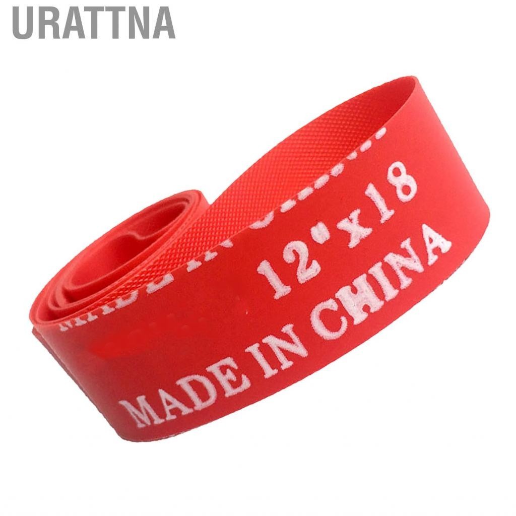 URATTNA buranus324ththth rim rim strip red pvc ยางไลเนอร์ความครอบคลุมเต็มรูปแบบการป้องกันการเจาะรูรองในกระเช้าท่อสำหรับจักรยาน mtb
