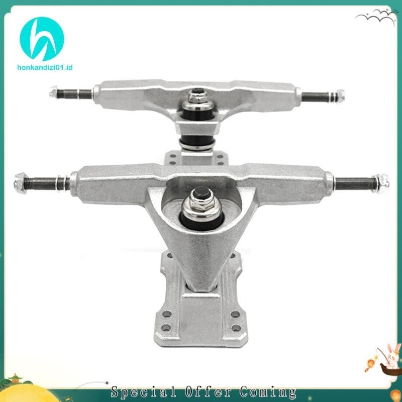 honkandizi01thSurf Skate Trucks 625 นิ้ว Surf Skate Board รถบรรทุก Surfskate สเก็ตบอร์ดรถบรรทุก Longboard รถบรรทุกเงิน