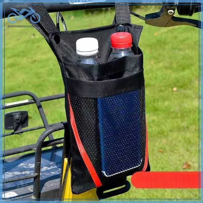 กระเป๋ารถจักรยานและรถจักรยานยนต์ พร้อมตะกร้าหน้าจุมาก สามารถใส่มือถือและของใช้อื่นๆ