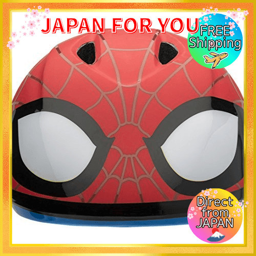 จัดส่งฟรีหมวกกันน็อคเด็ก BELL สไปเดอร์แมน35Tod นำเข้าขนานส่งตรงจากญี่ปุ่น