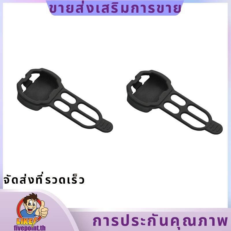 เคสป้องกันหนังเจลสำหรับจักรยานและเซ็นเซอร์คอมพิวเตอร์ ฝาครอบสีดำ fivepointth