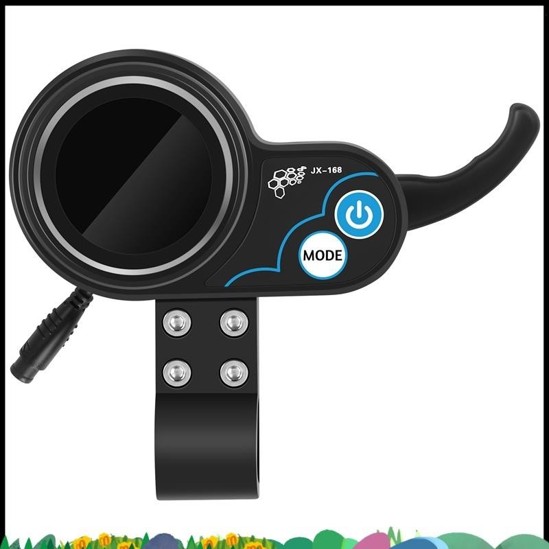 Super 168 เครื่องมือเร่งความเร็วสกู๊ตเตอร์ไฟฟ้า 36V48V หน้าจอ LCD Governor เครื่องมือคันเร่งอุปกรณ์เสริม