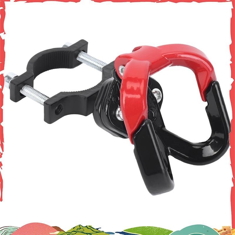 Super สกู๊ตเตอร์ไฟฟ้าถุงอลูมิเนียมตะขอคู่สาหรับ Max G30 สกู๊ตเตอร์แขวน Gadget Claw สีแดง