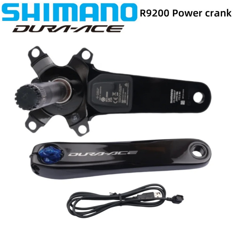 SHIMANO DURAACE R9200 Power Crank ขนาด 1725MM สำหรับจักรยานเสือหมอบ รองรับระบบวัดกำลังขับเคลื่อน