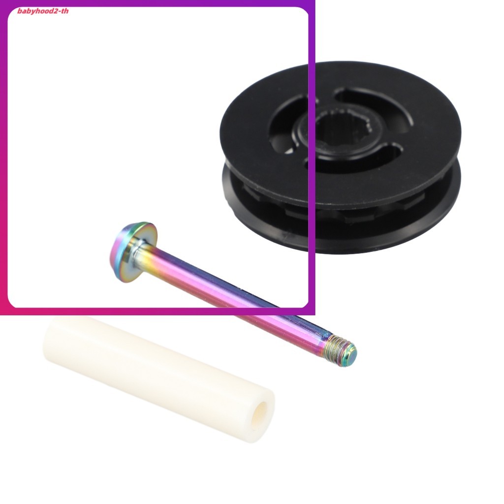 XPตัวปรับโซ่ 10 มม แขนพอร์ซเลนสลักเกลียวโลหะผสม Ti ใช้กับ Brompton