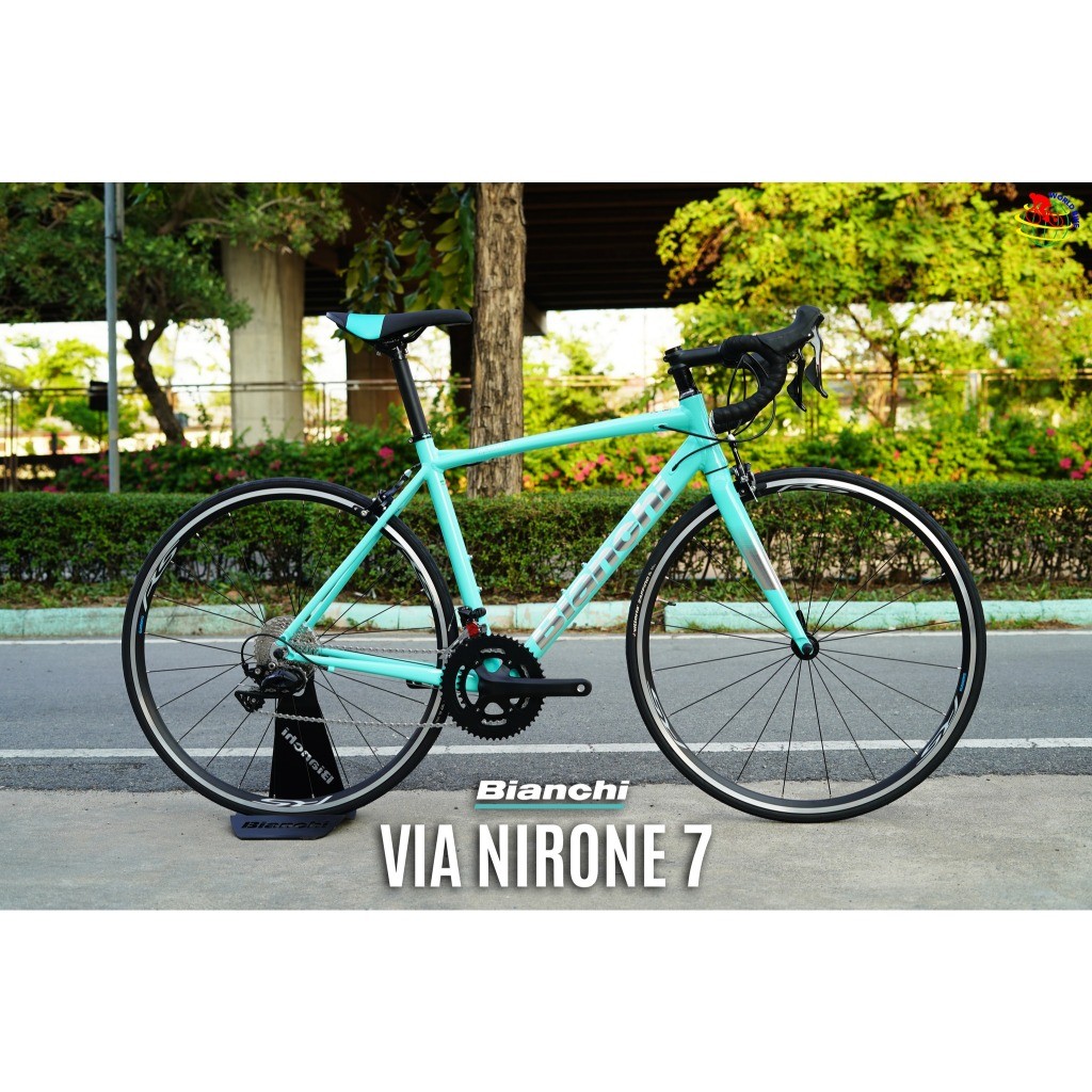 จักรยานเสือหมอบ Bianchi Via Nirone 7 Shimano 105 R7000 211sp Endurance เสือหมอบ น้ำหนักเบา
