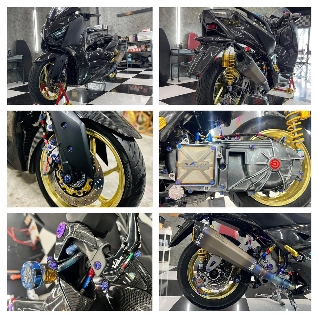 ขายXMax300แต่งเต็มอะไหล่แท้แรงๆจบๆแถมมมเวฟ125iLEDปี2020 โคตรคุ้มด่วนนนสภาพ100 ตรงปก