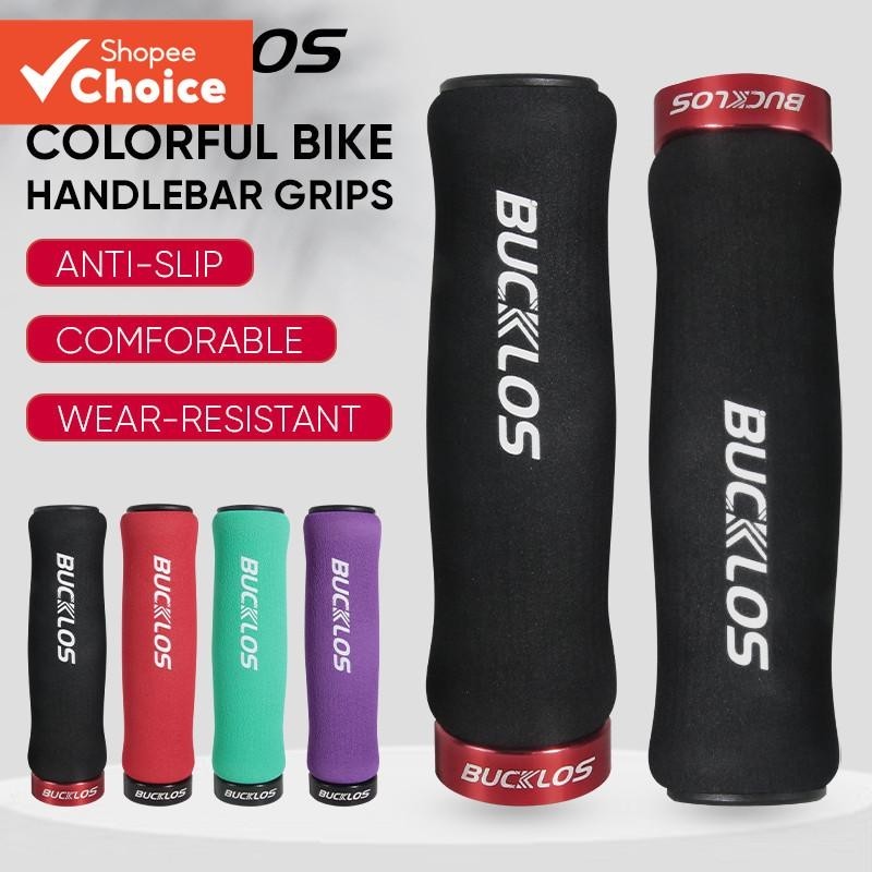 BUCKLOS Handle Grip สาหรับ Mtb ฟองน้าคุณภาพสูงจักรยาน Antislip Hand Grip ชิ้นส่วนจักรยาน