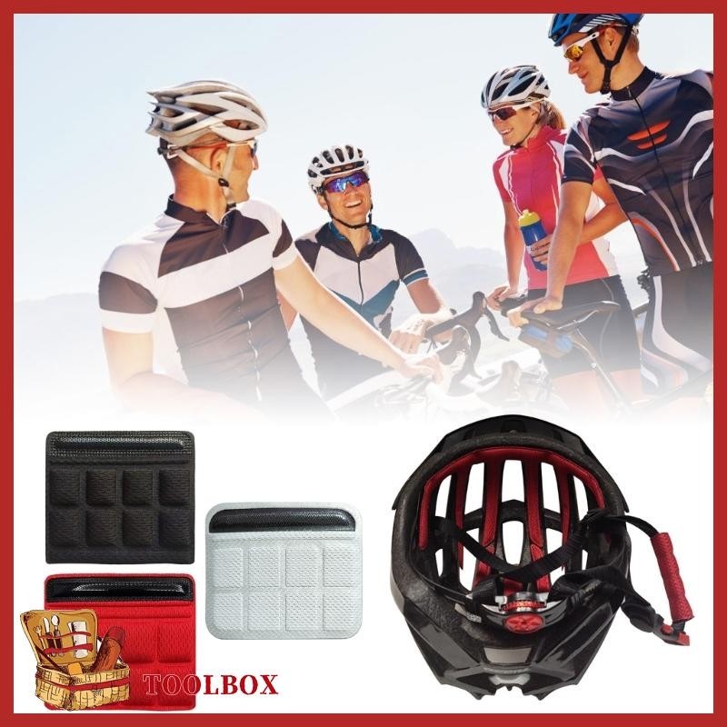 กล่องเครื่องมือ หมวกกันน็อคแผ่นซับเบาะสาหรับขี่จักรยานกลางแจ้งเย็นในช่วงฤดูร้อนขี่