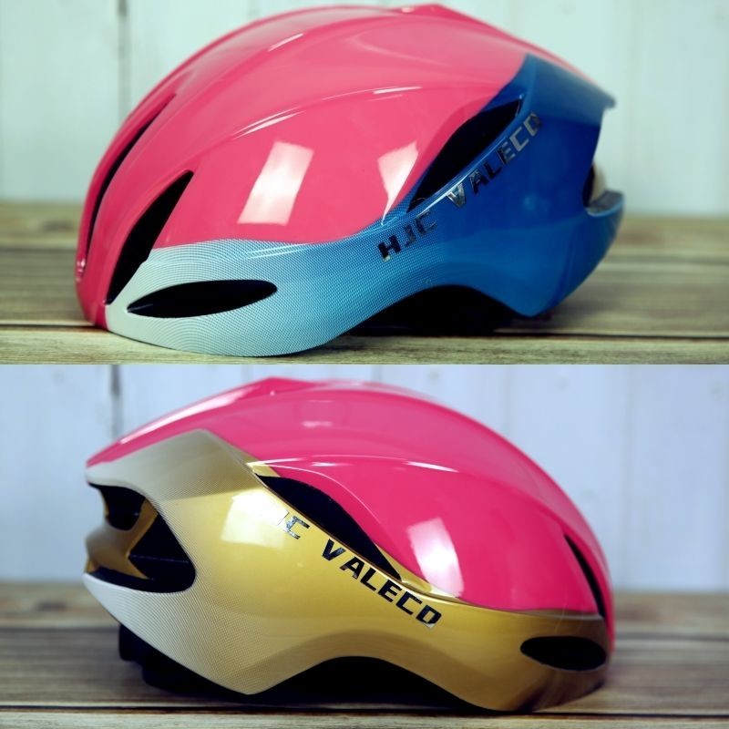 HJC Tour de France หมวกกันน็อคจักรยานมืออาชีพ น้ำหนักเบาที่ระบายอากาศได้ดี อุปกรณ์ความปลอดภัยสำหรับการขี่จักรยาน