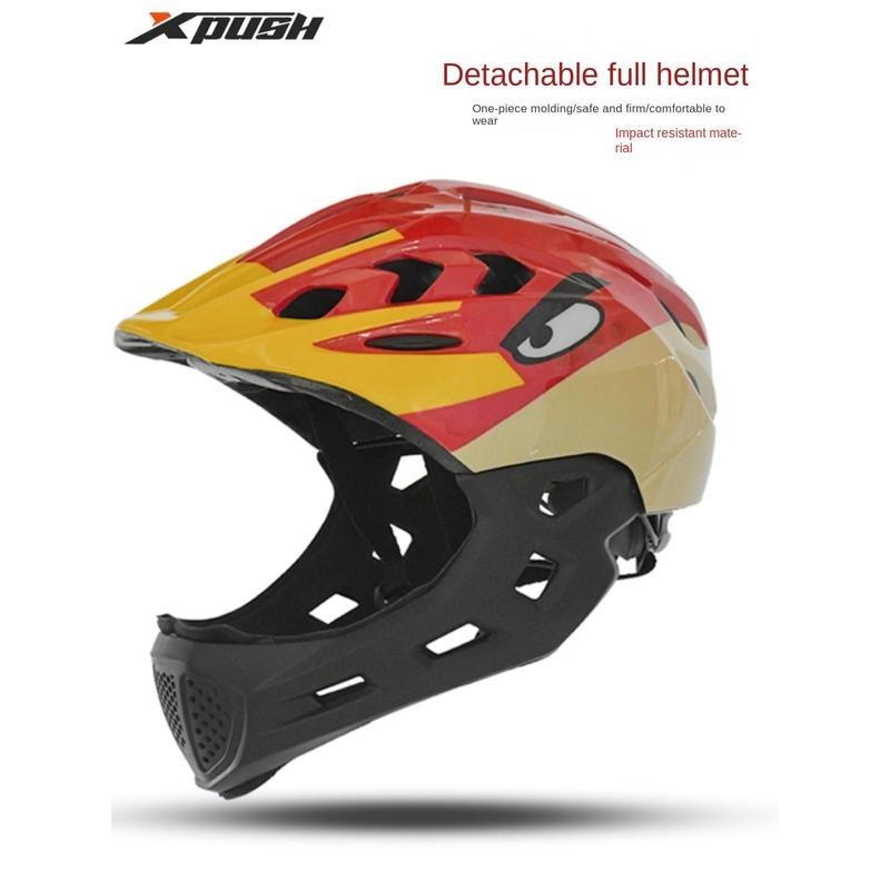 XPUSHหมวกกันน็อคเด็ก สำหรับขี่จักรยาน รถเลื่อน และโรลเลอร์สเกต ออกแบบมาเพื่อความปลอดภัย