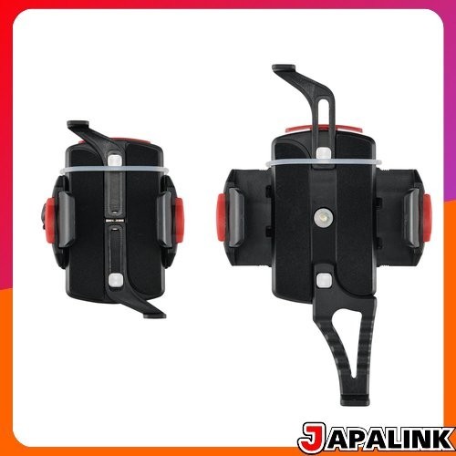 MINOURA iH220OS ที่วางสมาร์ทโฟนบนจักรยาน สเปค SM Clamp ขนาดใหญ่ เหมาะกับ 28635 มม สีดำ Direct from Japan