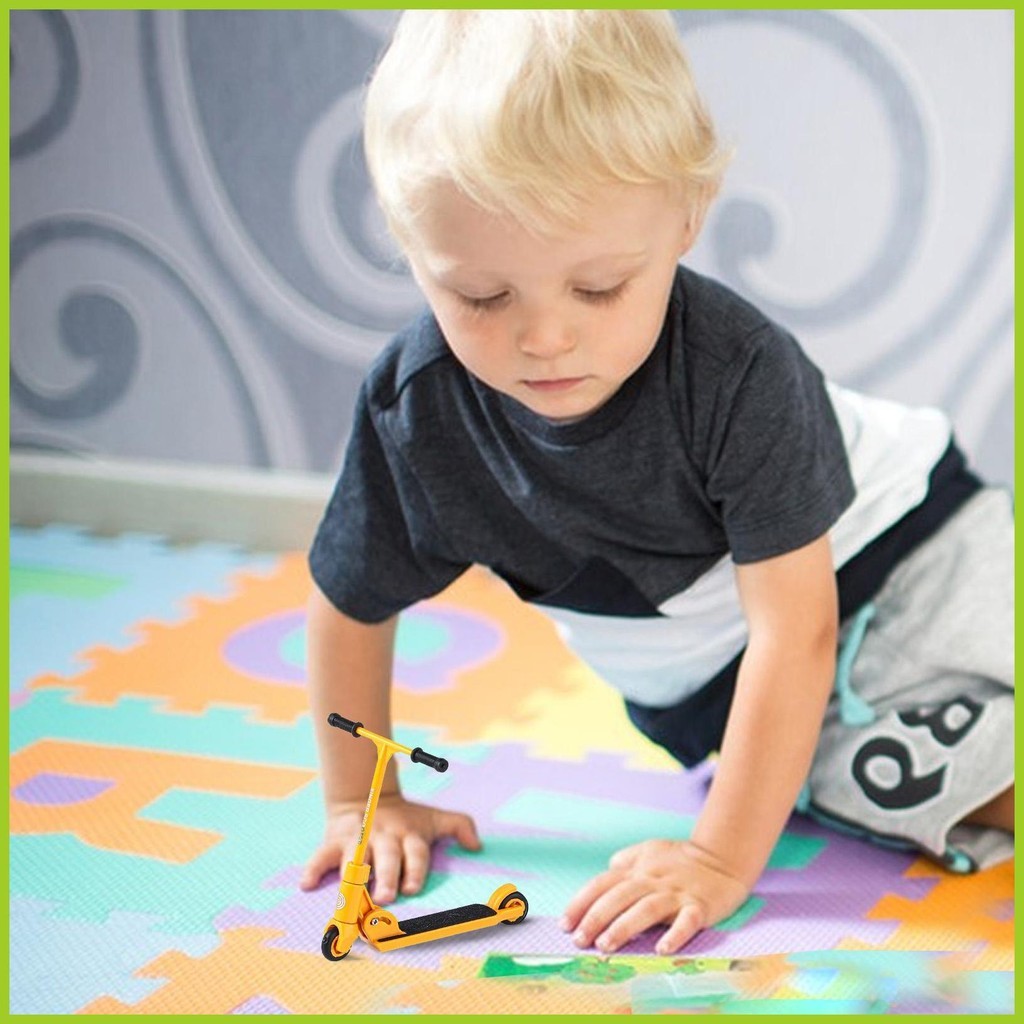 Finger Skateboard พับ Interactive Finger ของเล่น TType Kick สกู๊ตเตอร์เบรค Tabletop Push สกู๊ตเตอร์บอร์ดของเล่น kopath