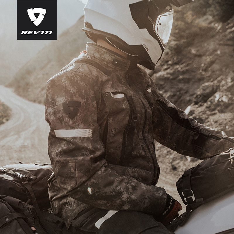 เสื้อรัดร่างนักปั่นจักรยานยนต์ REVIT Desert 4 แบบกันฝนและกันแรงกระทบ ออกแบบมาเพื่อการเดินทางและแข่งขันในทุกฤดูกาล