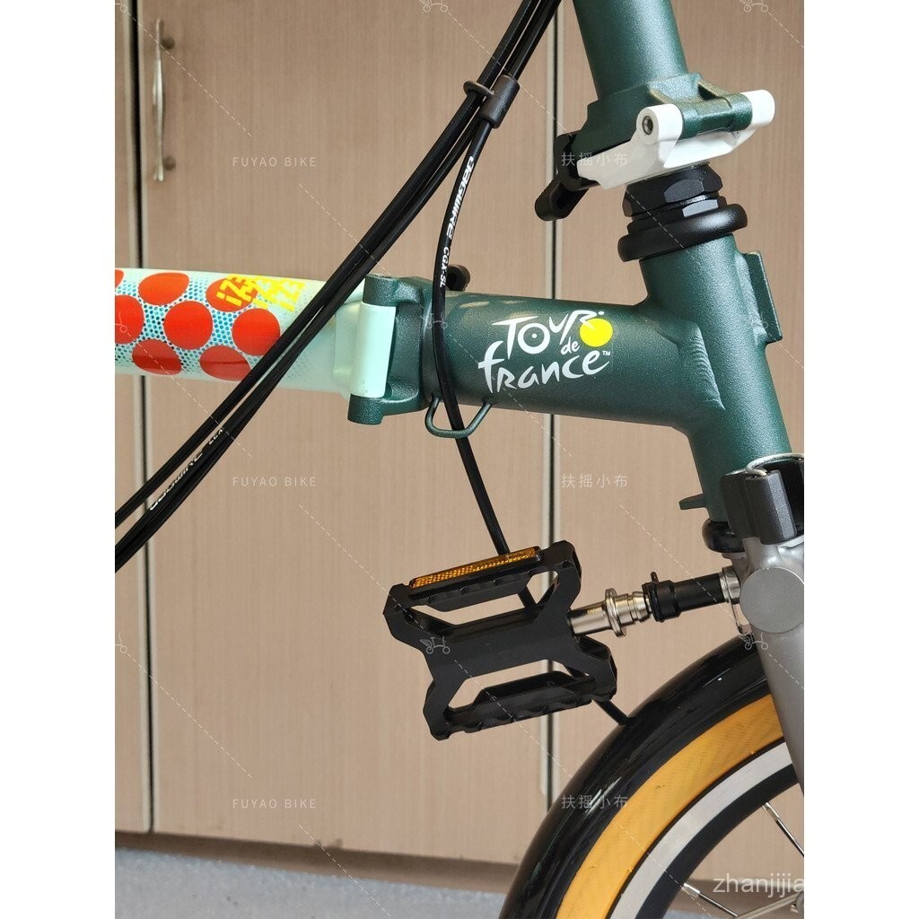 จักรยานพับ Brompton P Line S12L Tour de France Edition พกพาสะดวก เหมาะสำหรับท่องเที่ยว